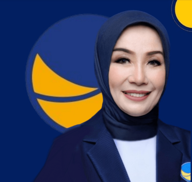 
					Bunda Ita Ambil Formulir Bacabup Nganjuk 2024, Melalui PDIP