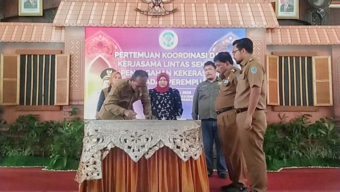 
					Dinsos PPPA Nganjuk Perkuat Sinergi Lintas Sektor untuk Tangani Kekerasan terhadap Perempuan dan Anak