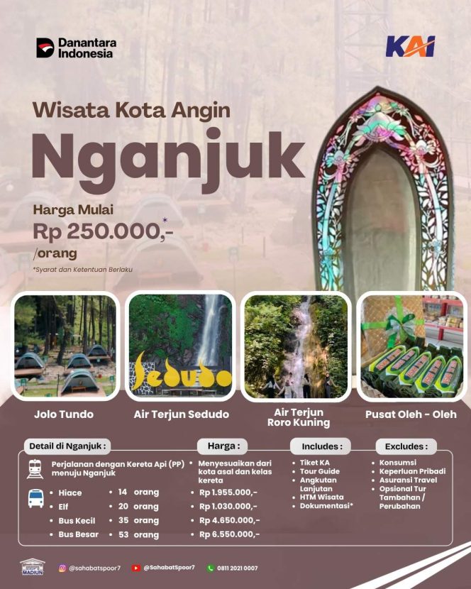 
					KAI Daop 7 Madiun Kenalkan Program Paket Wisata Rail Tour Jawa Timur