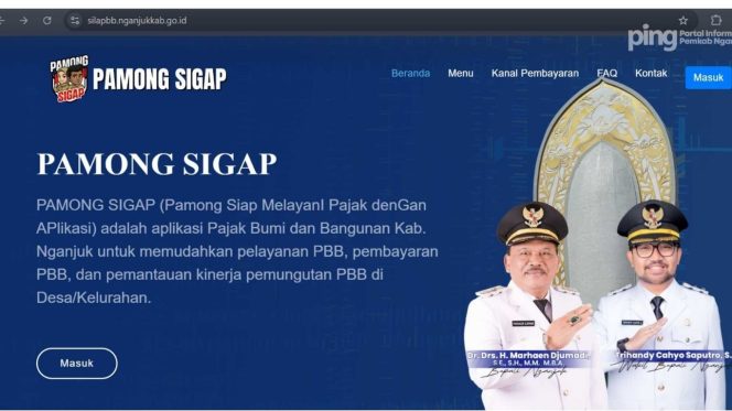 
					Warga Nganjuk Sekarang Bisa Cek Status Pembayaran PBB Online Lewat Pamong Sigap