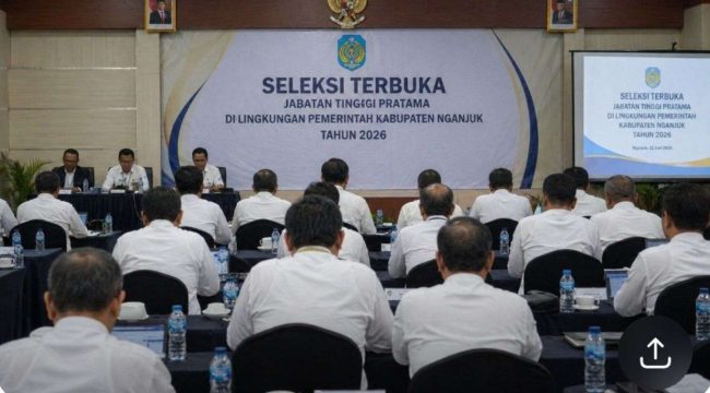 Ilustrasi seleksi terbuka JPT Pratama Pemkab Nganjuk