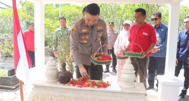 
					Hadiri Tasyakuran Revitalisasi Patung Lama, Polres Nganjuk Komitmen Dukung Penuh Pemugaran Dan Pembangunan Museum Marsinah